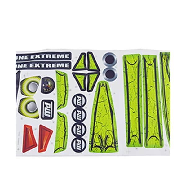 Ilc Replacement for Power Wheels Flm96 Dune Racer Extreme Label Sheet FOR Dune Racer Flm96 FLM96 DUNE RACER EXTREME LABEL SHEET FOR DUNE RAC - main